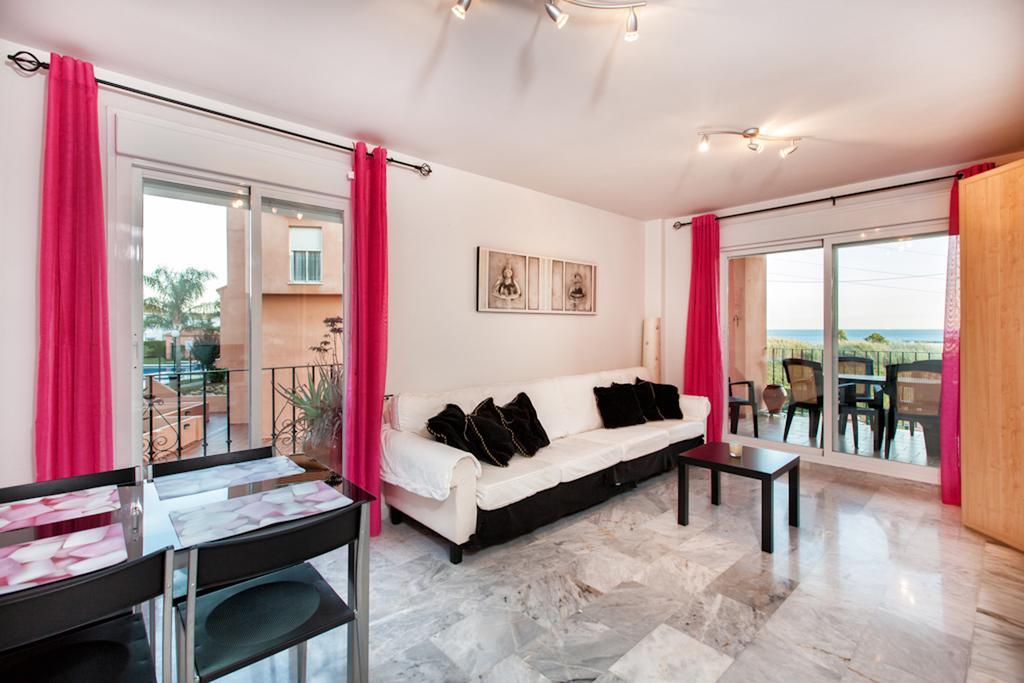 2035-Lovely 1 Bedrooms Sea View Apartment Manilva Zewnętrze zdjęcie